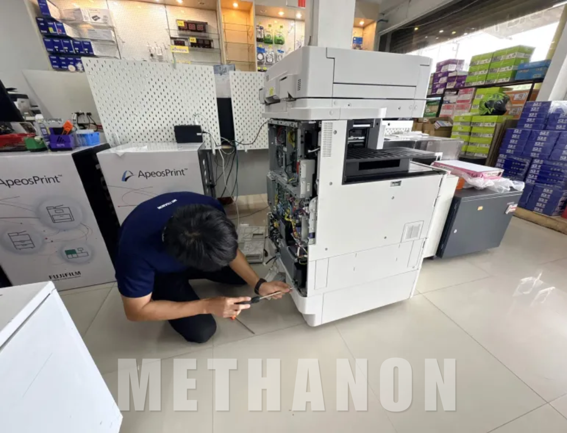 ติดตั้งและเซ็ทเครื่องCanon C5535i